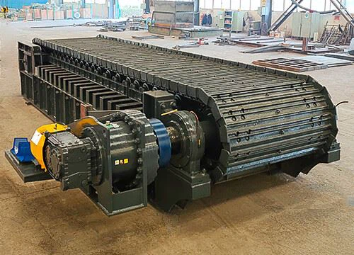 Настраиваемый питатель рисбермы, используемый для угля/Миниг/медной руды/гипса/глины