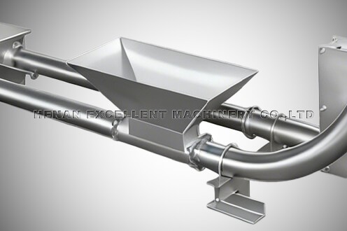 Tubular Drag Chain Conveyors Feed Inlet Tubular Drag Chain Conveyors Feed Inlet
